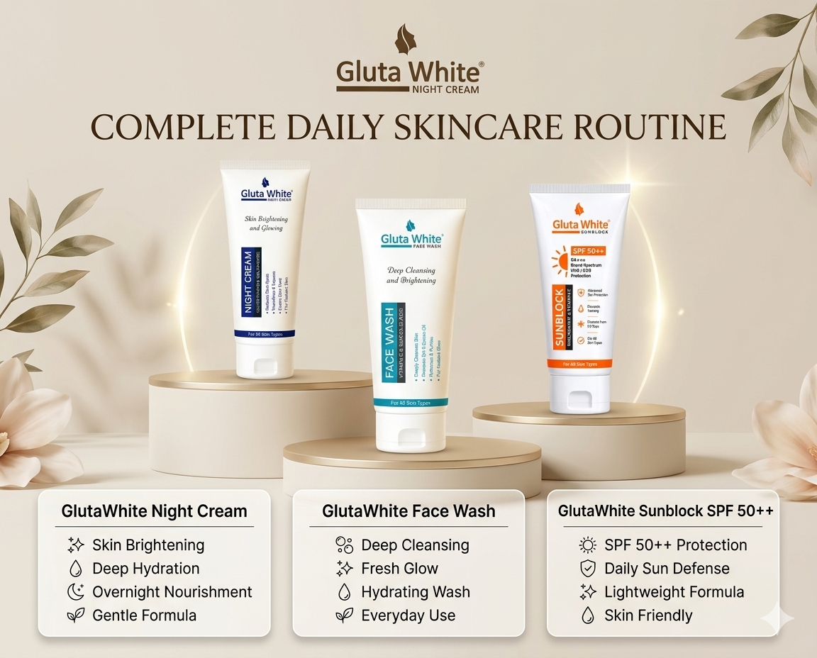 GlutaWhite Complete Daily Care Kit